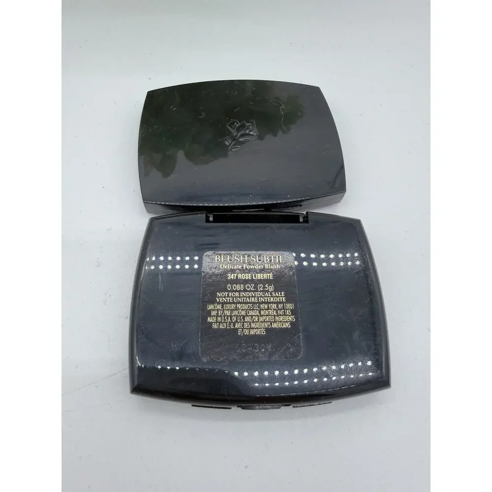 2 Lancome Blush Subtil Delicate Powder Blush #347 Rose Liberte 2.5g TRAVEL Size